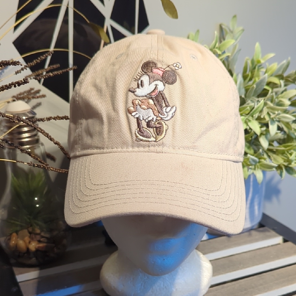 Disney Cream Minnie Mouse Cap